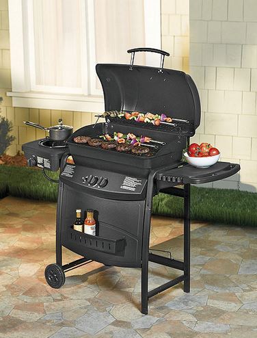 lot 109 image: Char-Broil 2 Burner with Sideburner Gas Grill
