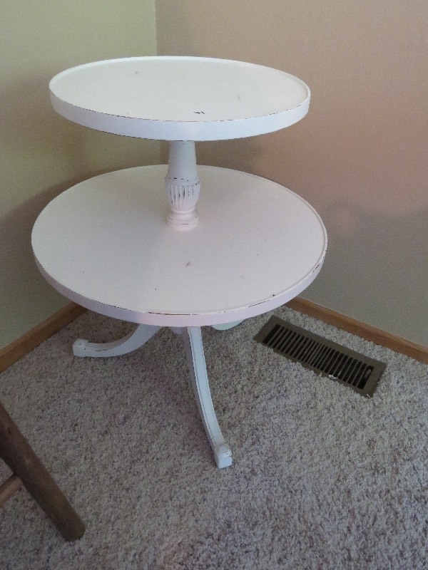 2 tier round table