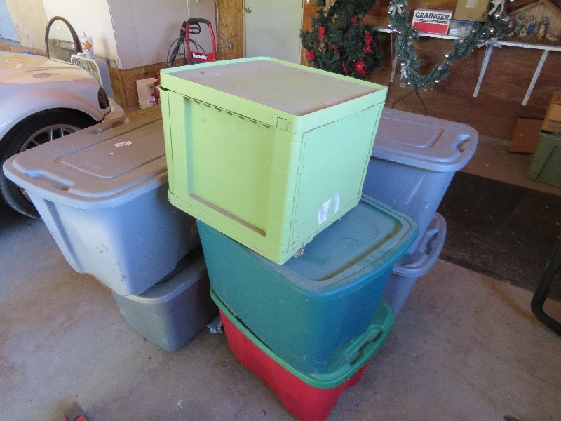 Storage tubs