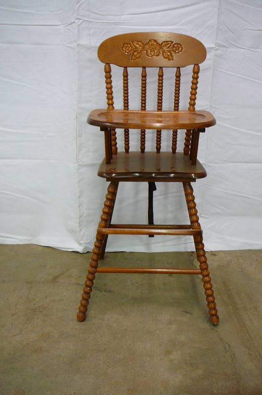 Wooden High Chair