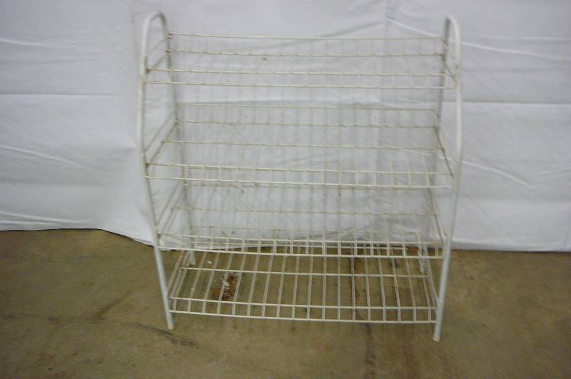 White Wire Rack