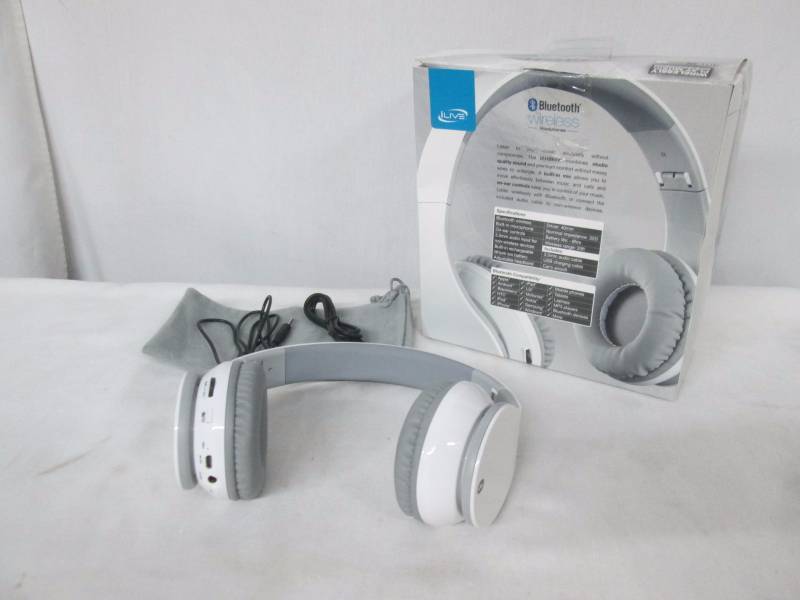lot 30 image: iLive Bluetooth Wireless Headphones with Mic