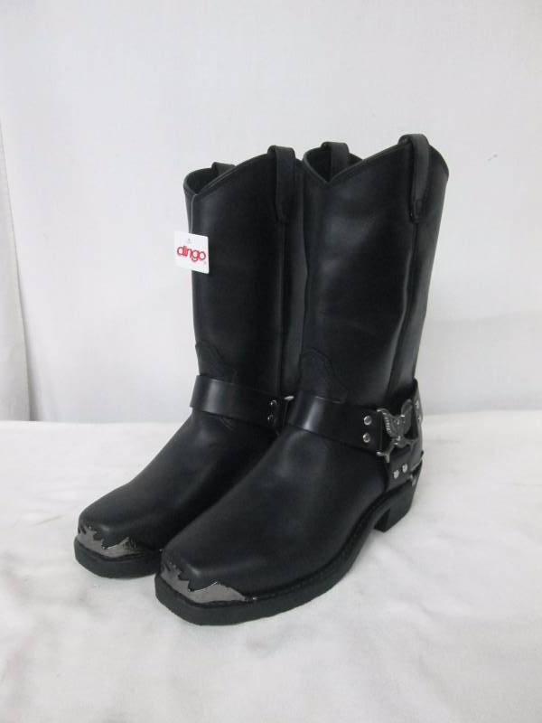lot 26 image: Dingo Mens Eagle Harness Boots - Wide