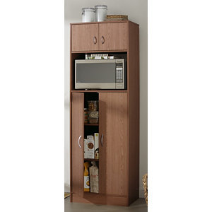 lot 22 image: Alcove Microwave Pantry - White