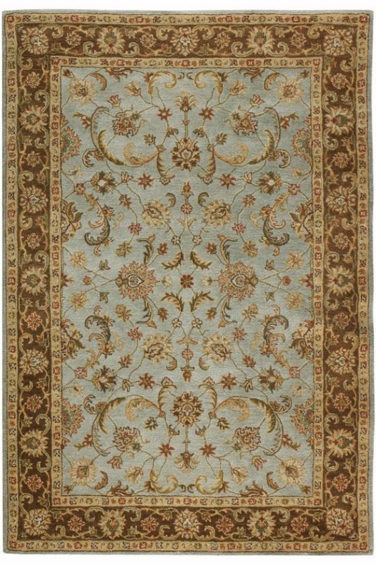 Bronte Large Area Rug 15 X 18 Seaside Blue High End Furniture Luxury Handmade Indian 100 Wool Rug Framed Pictures Canvas Art Frames And More K Bid