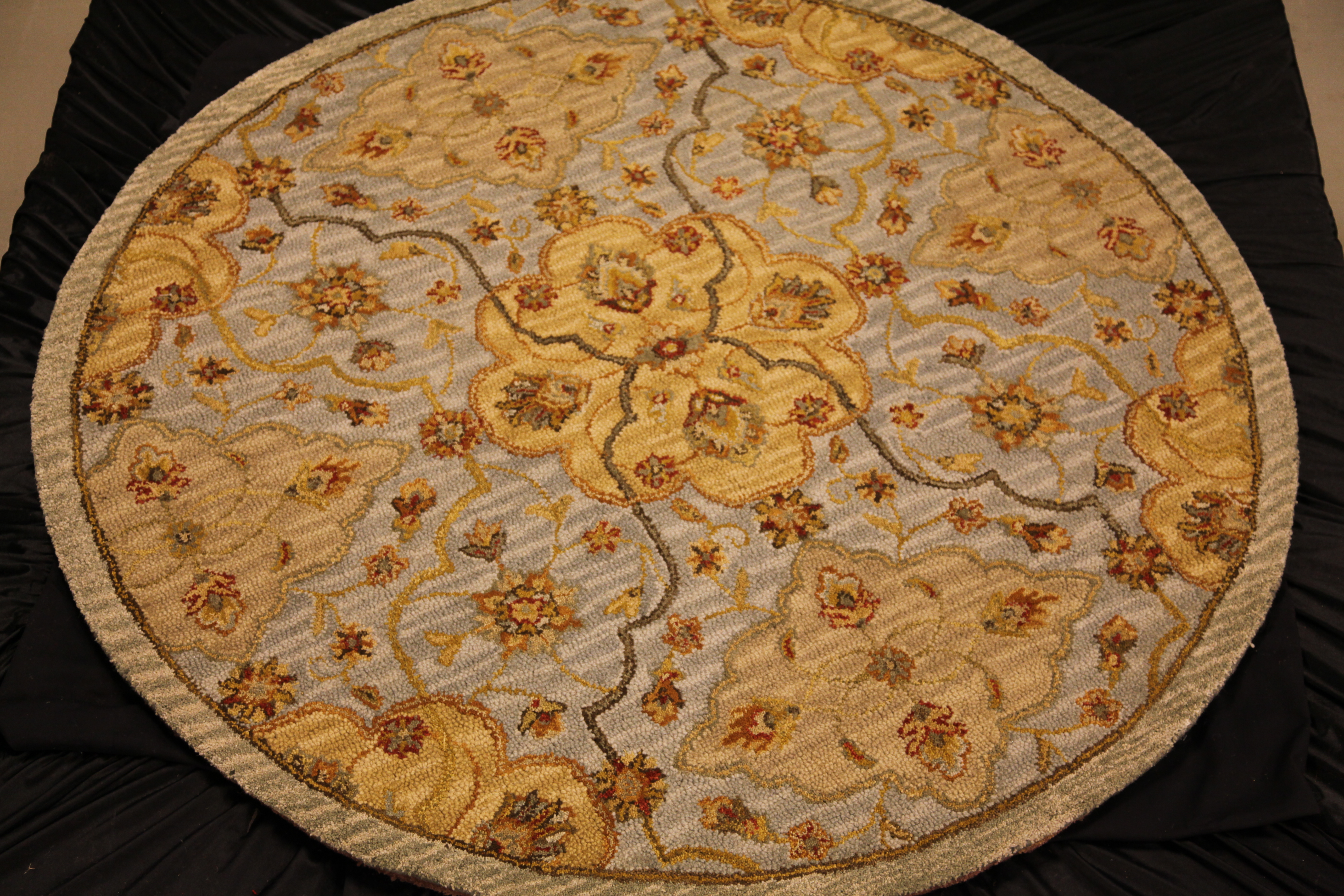 Loraine Round Rug 6 Blue