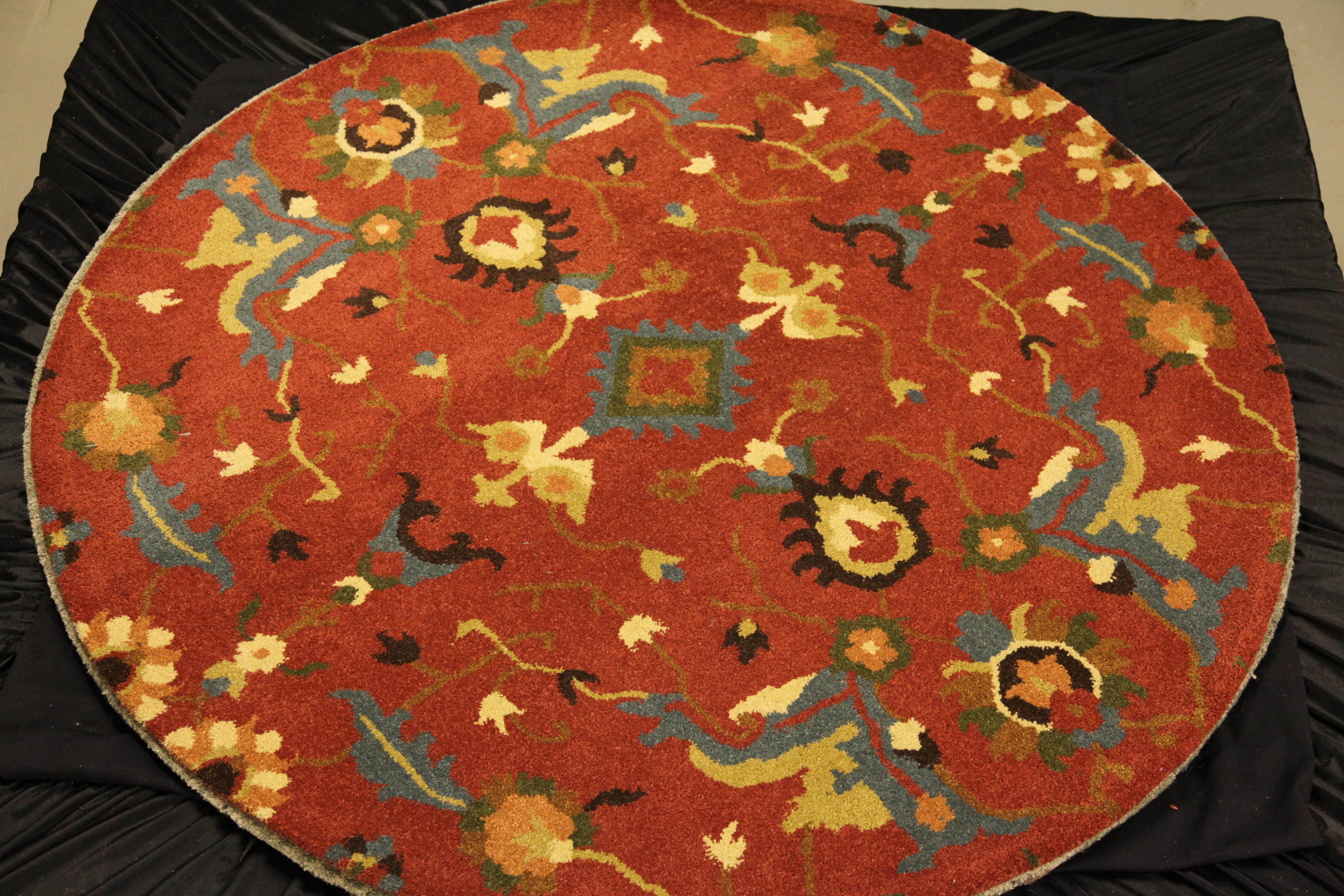 Burlington Round Rug 6 Red