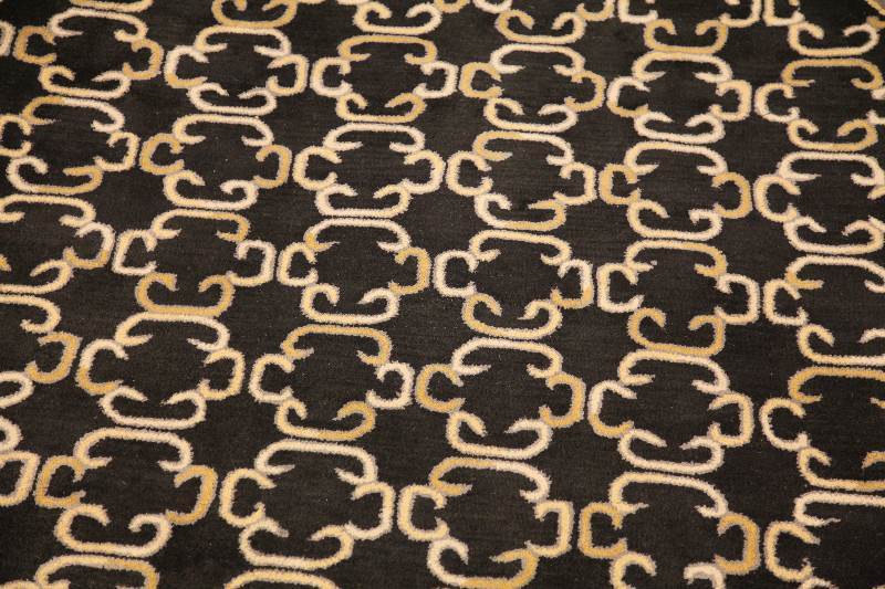 Chester Round Rug 6 BlackGold