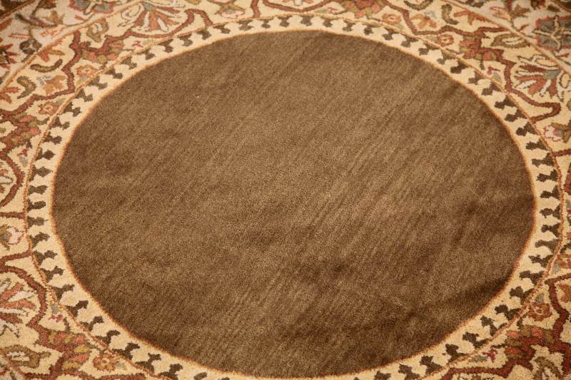 Toulon Round Rug 6 Coffee