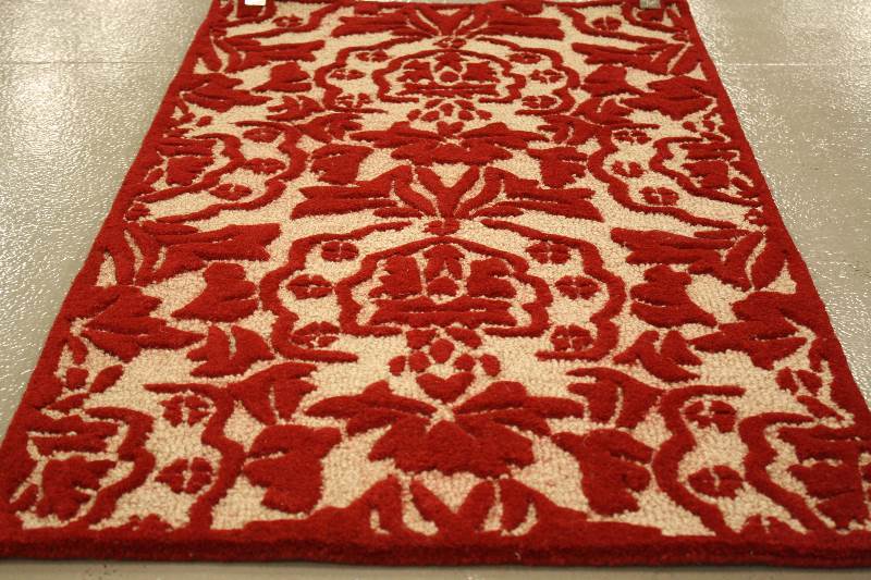 Amberley Rug 2 6 x 4 6 BeigeRed