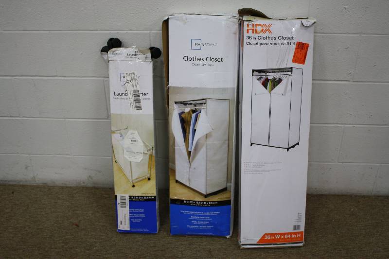lot 28 image: Closets Laundry Sorter