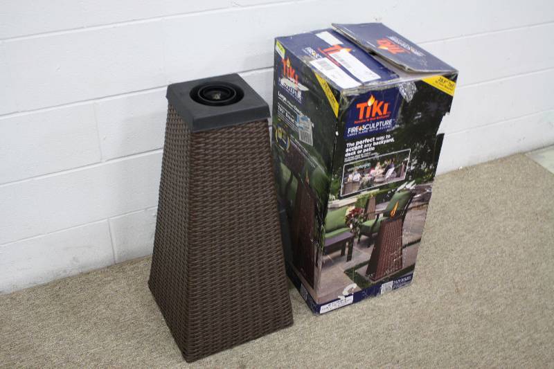 lot 54 image: Large outdoor Tiki Fire Stand