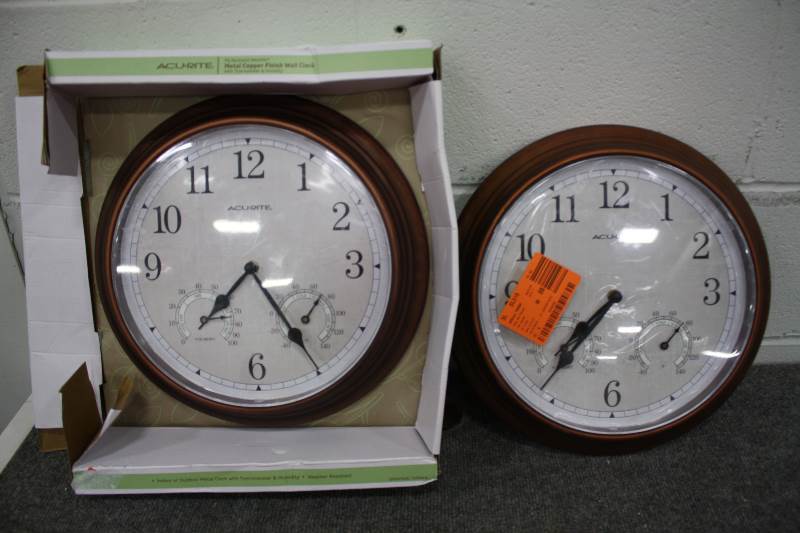 lot 79 image: Copper Wall Clocks