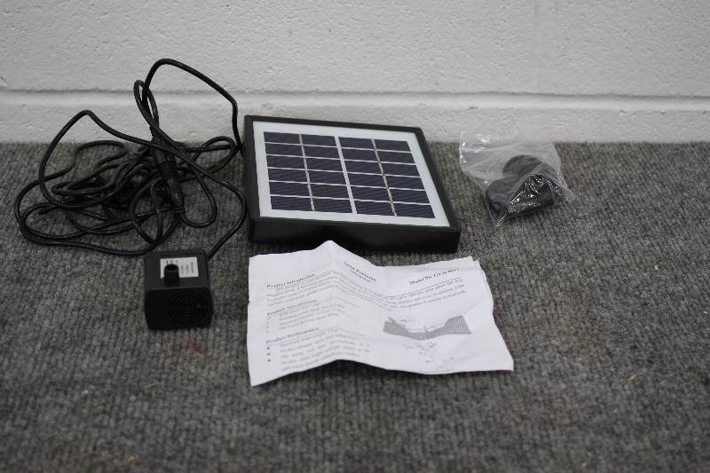 lot 93 image: Solar Power Water Pump