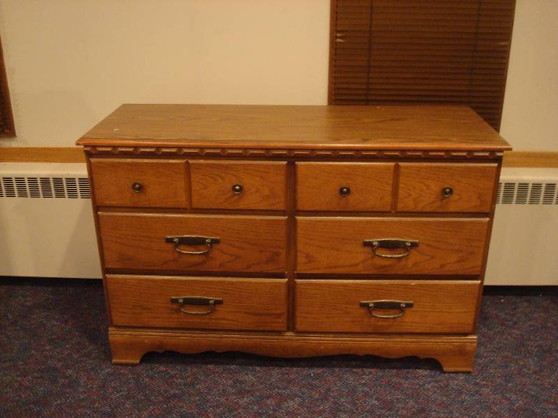 lot 11 image: Bassett Furniture Dresser, Used, Some Wear, M...