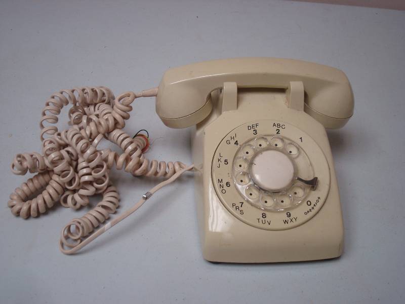 lot 73 image: Vintage Rotary Phone, Cut Cord, Untested...