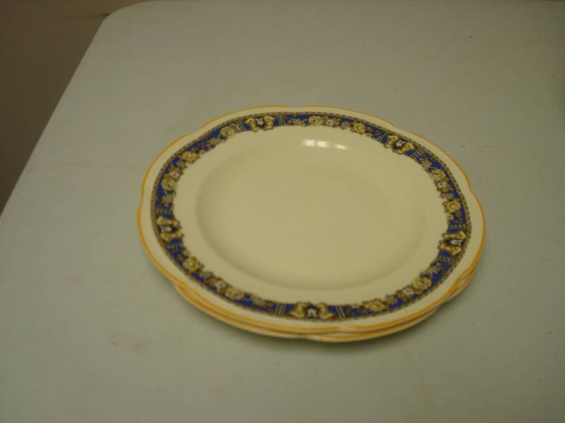 lot 165 image: Pair Of Vintage Woods Ivory Ware Fine China P...