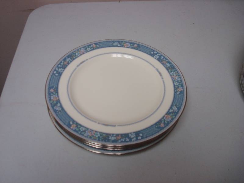 lot 166 image: Set Of Four Noritake Fine Bone China Plates...