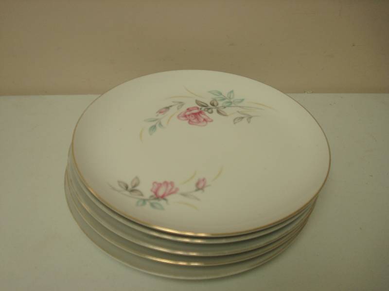 lot 181 image: Lot Of Five Plates Of Sone&nbspFine China, J...