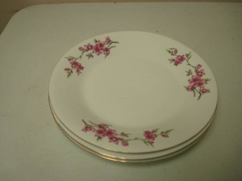 lot 189 image: Set Of Three China Plates. May Show Wear...