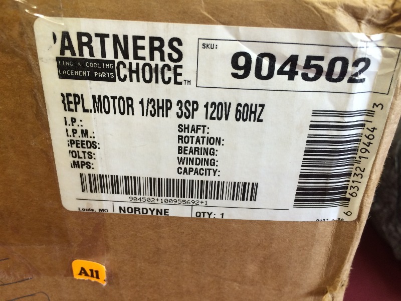 Furnace blower motor