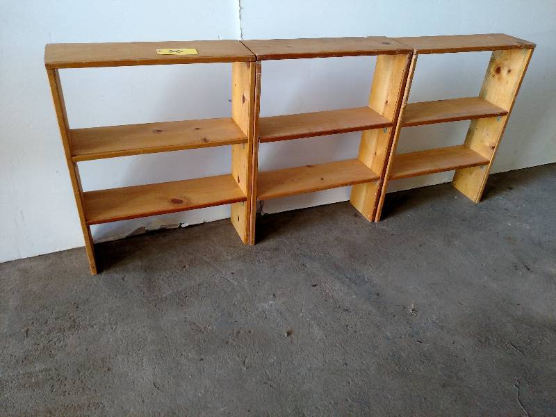 (3) Shelf Units, 24 x 7 12 x 31...