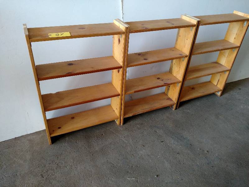 (3) Shelf Units, 24 x 7 12 x 35...