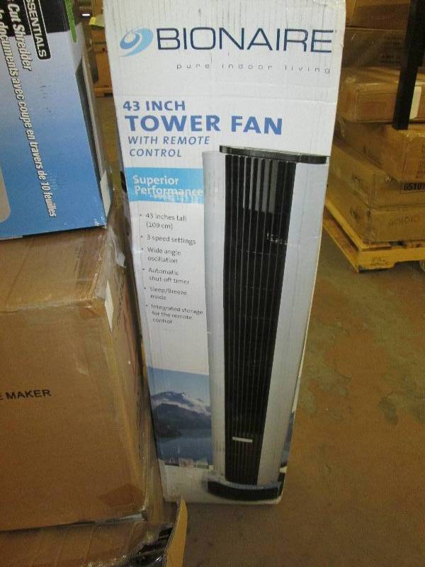 Bionaire 43 inch Tower Fan with Rem...