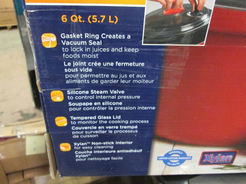 6 Qt Low pressure Cooker Retail $49...