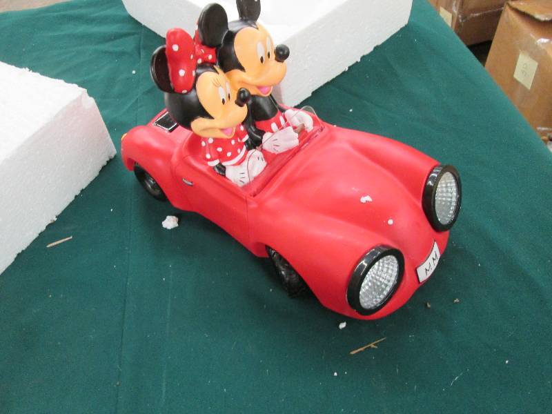 Disney� Solar Car open box returns, headlights loose  Retail $59.95