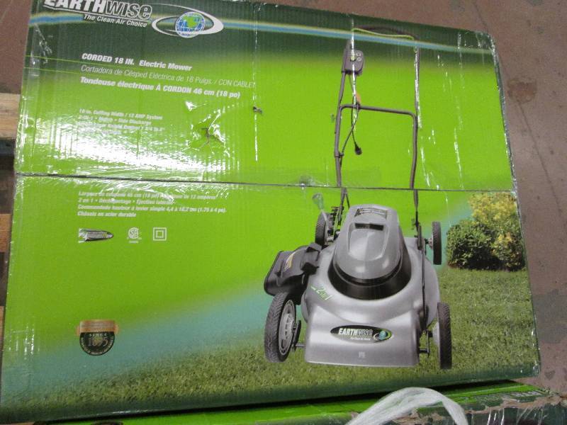 18 Inch Corded Electric Mower- open box Retail $279.99