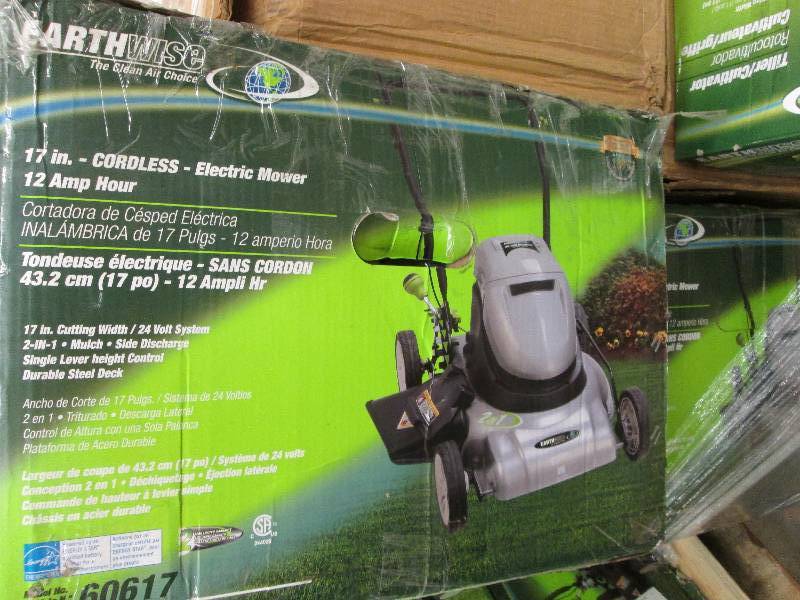 Earthwise 17-Inch Cordless Electric...