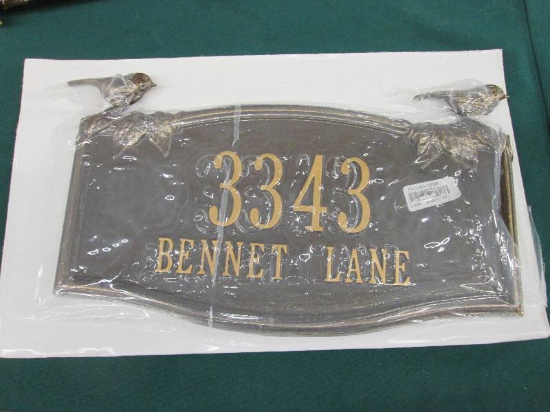 Address Sign...