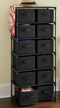 12-Drawer Organizer open box returns Retail $59.99 Need a storage solution for unorganized closets,