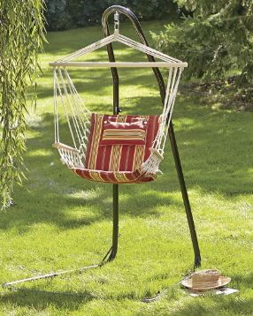 Striped Swing Chair Hammock- open box  Retail $59.99