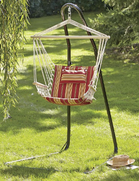 Striped Swing Chair Hammock- open box  Retail $59.99