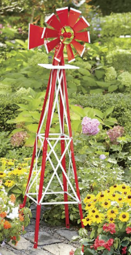 Brick Red Windmill - open box Retail $79.99