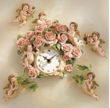 Cherub Clock open box, some damage ...