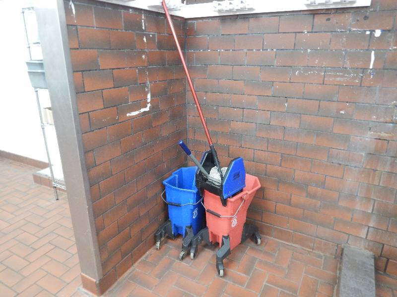 lot 1 image: 2 Mop Buckets and 1 Mop
