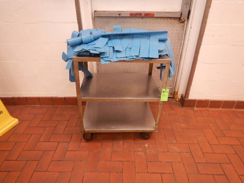 lot 5 image: Rolling Cart with 4 Skirts
