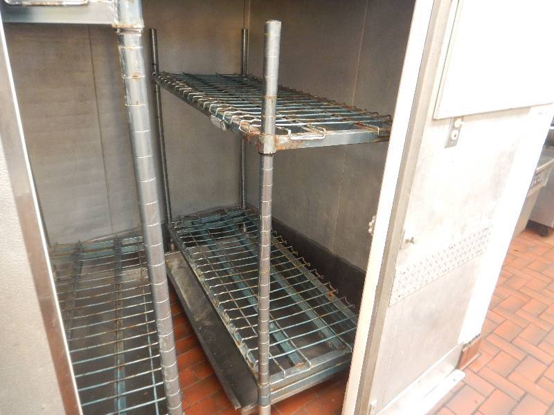lot 13 image: 2 Metal Shelves