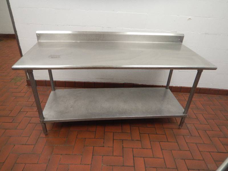 lot 34 image: Commercial Prep Table