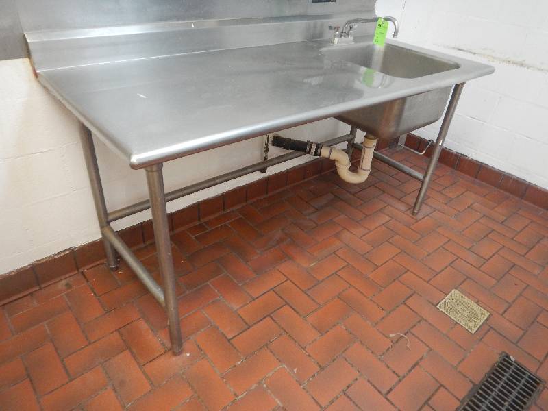 lot 36 image: Prep Sink with Faucet