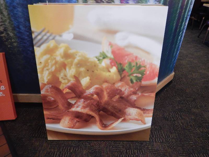 lot 44 image: Bacon and Egg Canvas Picture