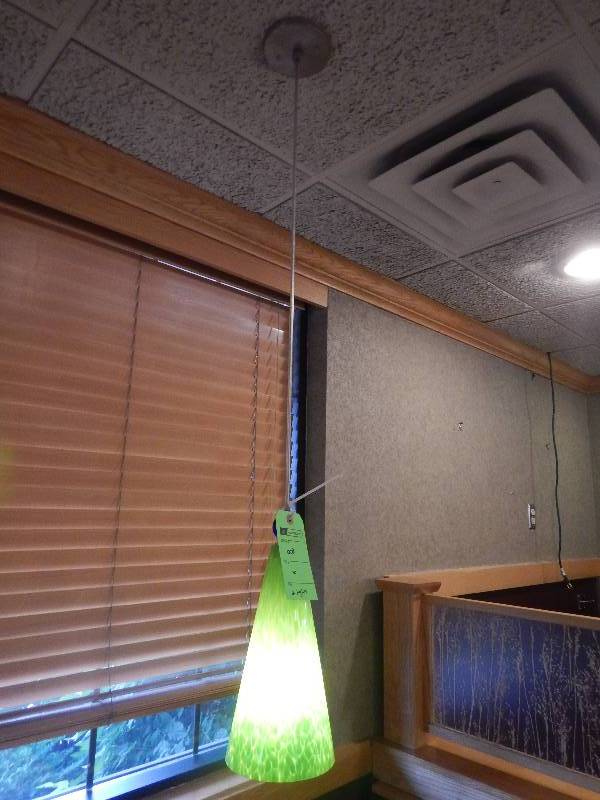 lot 76 image: 2 Hanging Lights