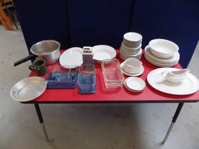 Dishes and Pyrex Sets