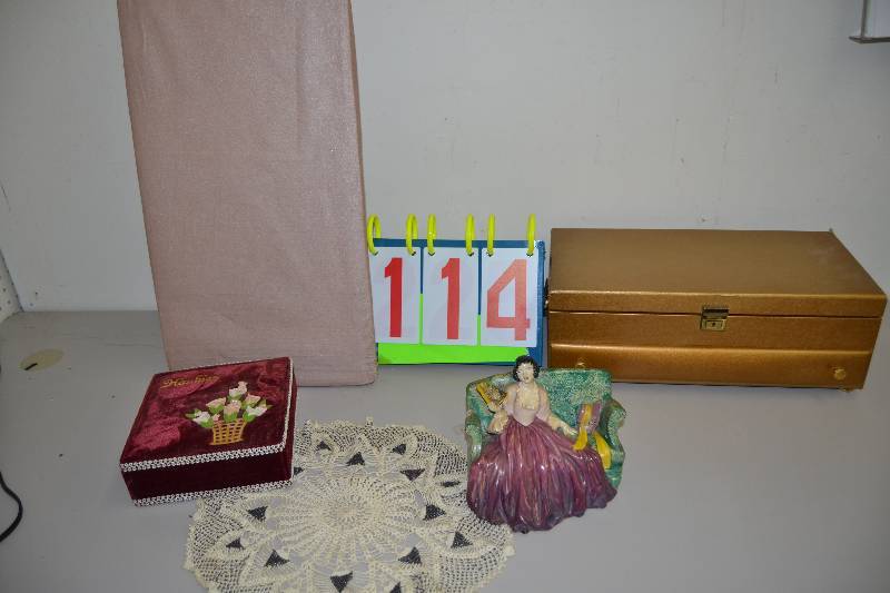 Vintage Jewelry box & more
