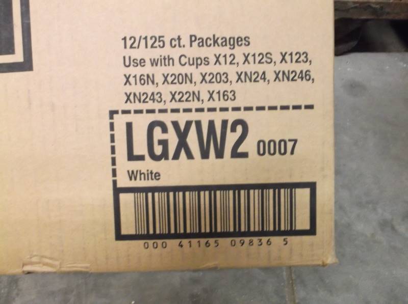 lot 89 image: Domed Cup Lids