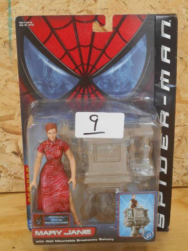 lot 9 image: Spider-Man Series-2 Mary Jane, Unop...