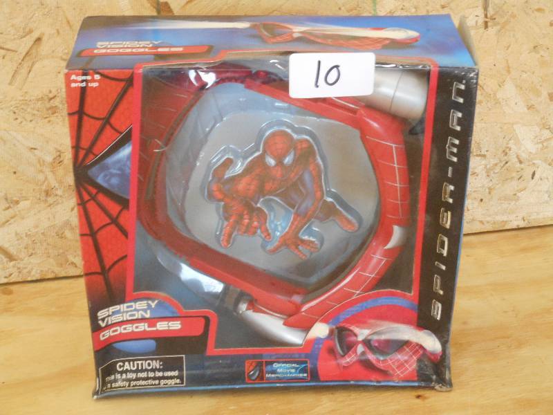 lot 10 image: Spider-Man Spidey Vision Goggles, U...